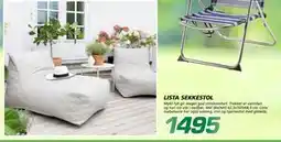 Coop Byggmix LISTA SEKKESTOL tilbud