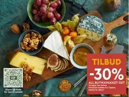 Coop Mega 30% ALL BUTIKKPAKKET OST tilbud