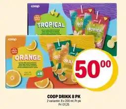 Coop Extra COOP DRIKK 8 PK tilbud