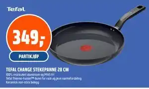 Coop Obs TEFAL CHANGE STEKEPANNE 28 CM tilbud