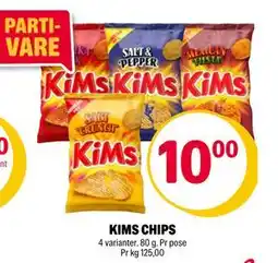 Coop Extra KIMS CHIPS tilbud