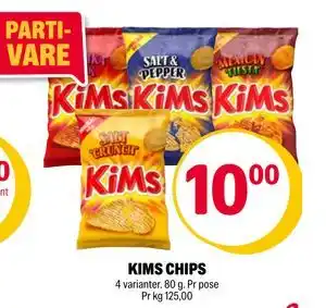 Coop Extra KIMS CHIPS tilbud