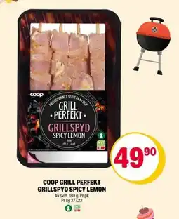 Coop Extra COOP GRILL PERFEKT GRILLSPYD SPICY LEMON tilbud