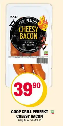 Coop Extra COOP GRILL PERFEKT CHEESY BACON tilbud