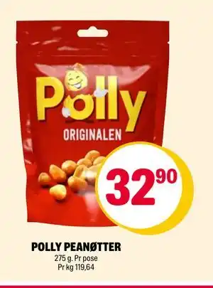 Coop Extra POLLY PEANØTTER tilbud