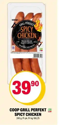 Coop Extra COOP GRILL PERFEKT SPICY CHICKEN tilbud