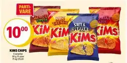Coop Extra KIMS CHIPS tilbud
