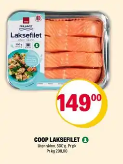 Coop Extra COOP LAKSEFILET tilbud