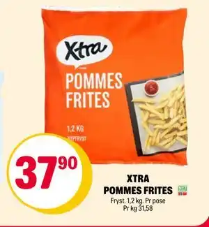 Coop Extra XTRA POMMES FRITES tilbud