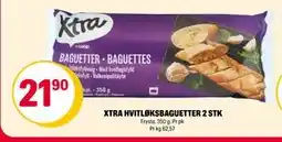 Coop Extra XTRA HVITLØKSBAGUETTER 2 STK tilbud
