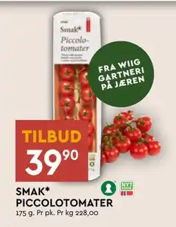Coop Mega SMAK* PICCOLOTOMATER tilbud