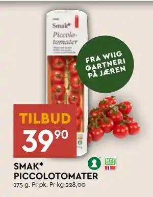 Coop Mega SMAK* PICCOLOTOMATER tilbud