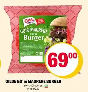 Coop Extra GILDE GO’ & MAGRERE BURGER tilbud