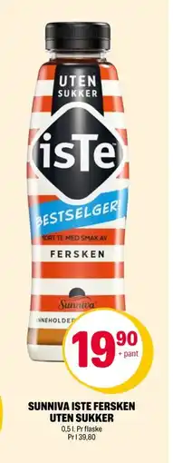 Coop Extra SUNNIVA ISTE FERSKEN UTEN SUKKER tilbud