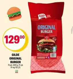 Coop Extra GILDE ORIGINAL BURGER tilbud