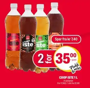 Coop Extra COOP ISTE 1 L tilbud