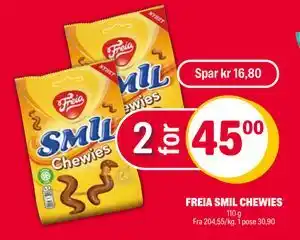 Coop Extra FREIA SMIL CHEWIES tilbud