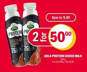 Coop Extra ARLA PROTEIN CHOCO MILK tilbud