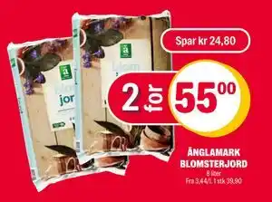 Coop Extra ÄNGLAMARK BLOMSTERJORD tilbud