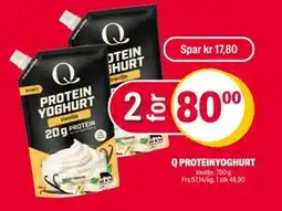 Coop Extra Q PROTEINYOGHURT tilbud
