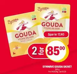 Coop Extra SYNNØVE GOUDA SKIVET tilbud