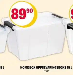 Coop Extra HOME BOX OPPBEVARINGSBOKS 15 L tilbud