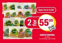 Coop Extra EARTH CONTROL tilbud