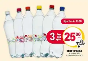Coop Extra COOP SPRUDLE tilbud