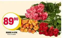 Coop Extra ROSER 14 STK tilbud