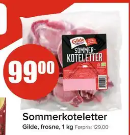 Spar Sommerkoteletter tilbud