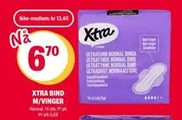 Coop Extra XTRA BIND M/VINGER tilbud