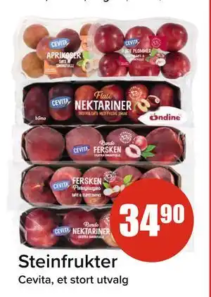 Spar Steinfrukter tilbud
