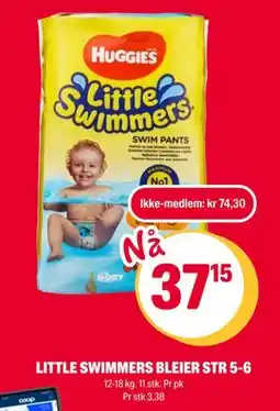 Coop Extra LITTLE SWIMMERS BLEIER STR 5-6 tilbud