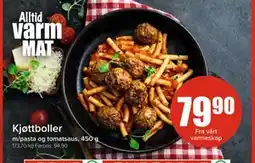 Spar Kjøttboller tilbud