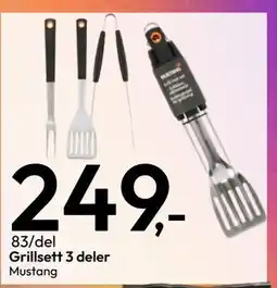 Gigaboks Grillsett 3 deler tilbud