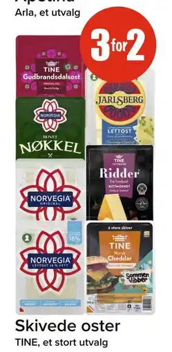 Spar Skivede oster tilbud