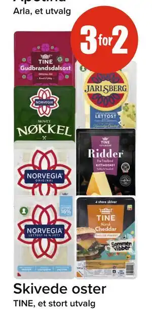 Spar Skivede oster tilbud