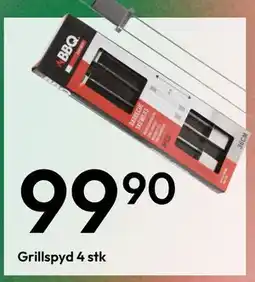 Gigaboks Grillspyd 4 stk tilbud