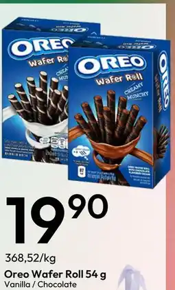 Gigaboks Oreo Wafer Roll 54 g tilbud