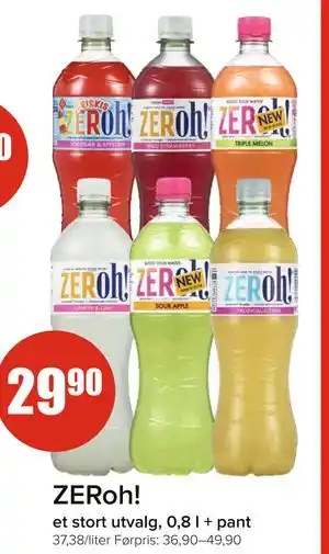 Spar ZERoh! tilbud