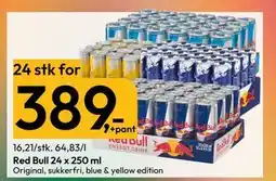 Gigaboks Red Bull 24 x 250 ml tilbud