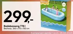 Gigaboks Badebasseng 778 l tilbud