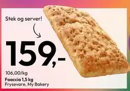 Gigaboks Foaccia 1,5 kg tilbud