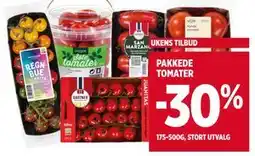 Meny PAKKEDE TOMATER tilbud