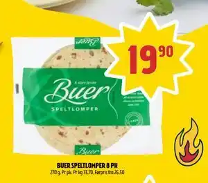 Coop Prix BUER SPELTLOMPER 8 PK tilbud