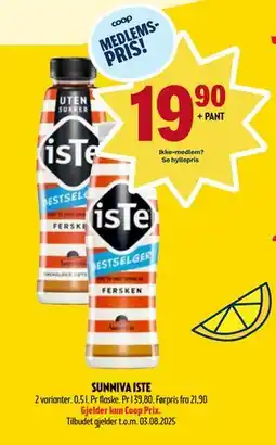 Coop Prix SUNNIVA ISTE tilbud