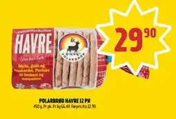 Coop Prix POLARBRØD HAVRE 12 PK tilbud