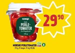 Coop Prix NORSKE PERLETOMATER tilbud