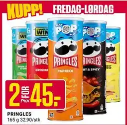 Europris PRINGLES tilbud
