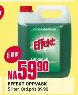 Europris EFFEKT OPPVASK tilbud